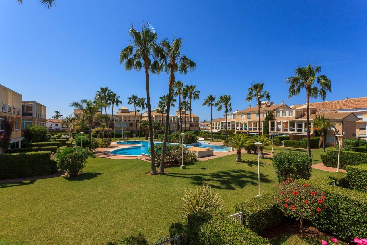 Apartamento Playa Con Piscina Y Terraza En Urbanizacion De Lujo Denia Exterior foto