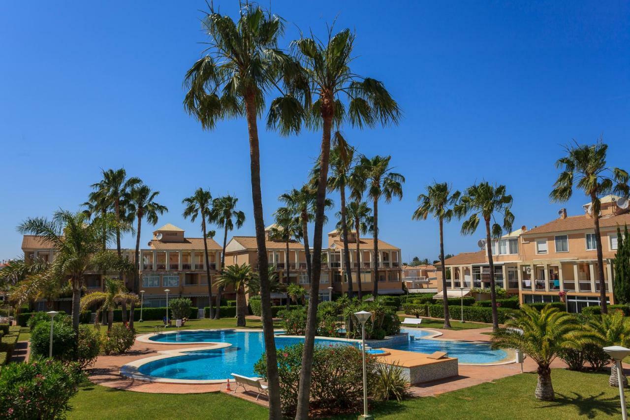 Apartamento Playa Con Piscina Y Terraza En Urbanizacion De Lujo Denia Exterior foto