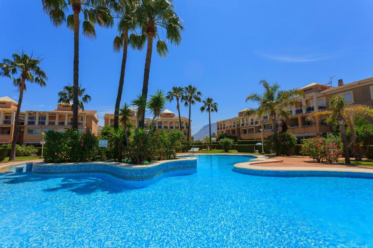 Apartamento Playa Con Piscina Y Terraza En Urbanizacion De Lujo Denia Exterior foto