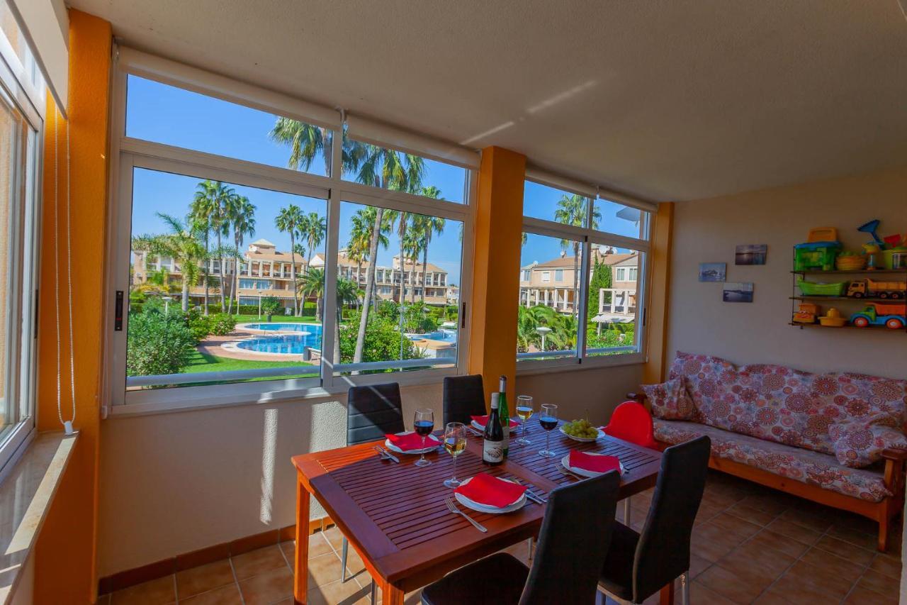 Apartamento Playa Con Piscina Y Terraza En Urbanizacion De Lujo Denia Exterior foto
