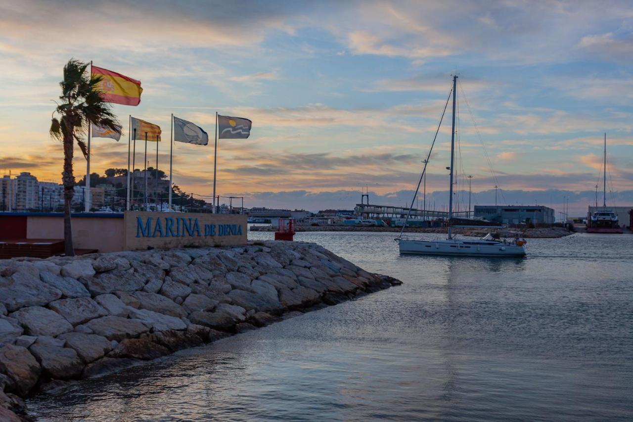 Apartamento Playa Con Piscina Y Terraza En Urbanizacion De Lujo Denia Exterior foto